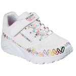 Skechers Kids' UNO LITE HEART CRAZE Sneakers 314091L WMLT utcai cipő