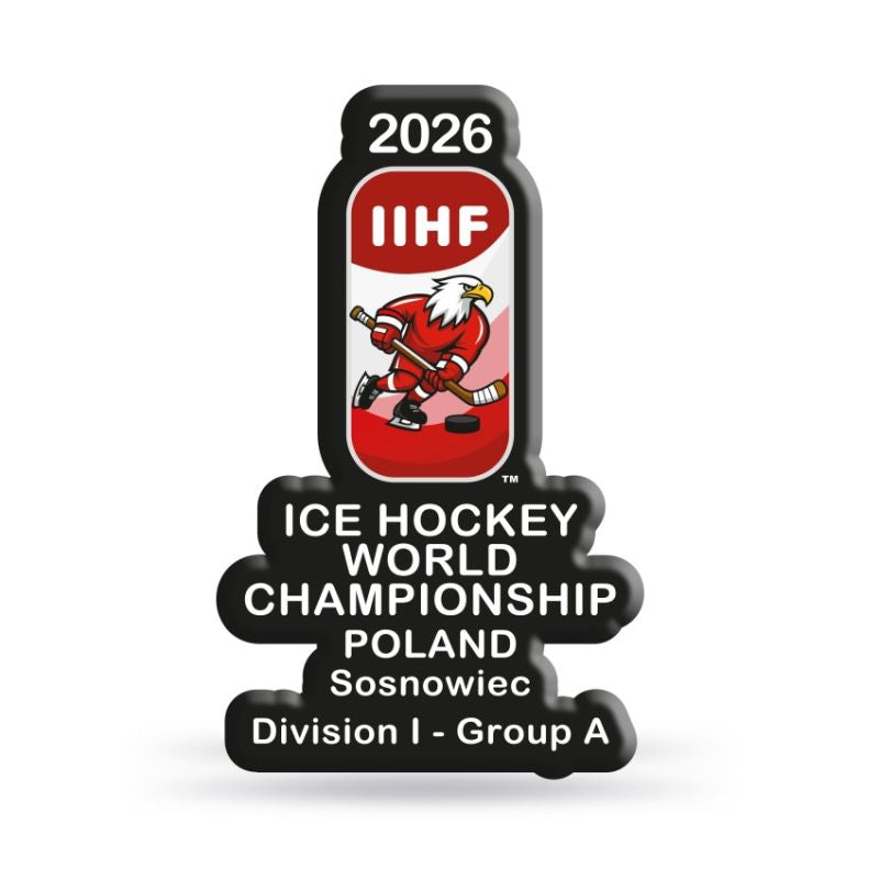 Acrylic magnet IIHF World Championship IA Sosnowiec
