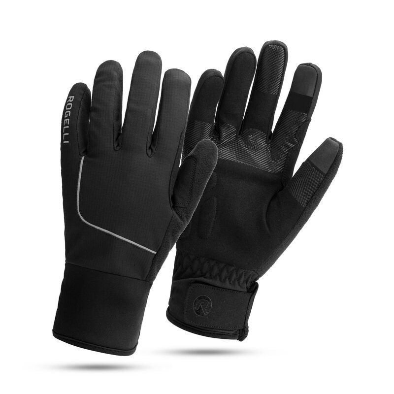 Rogelli ESSENTIAL winter gloves 2XL fekete kötött sapka SIROG351851.2XL