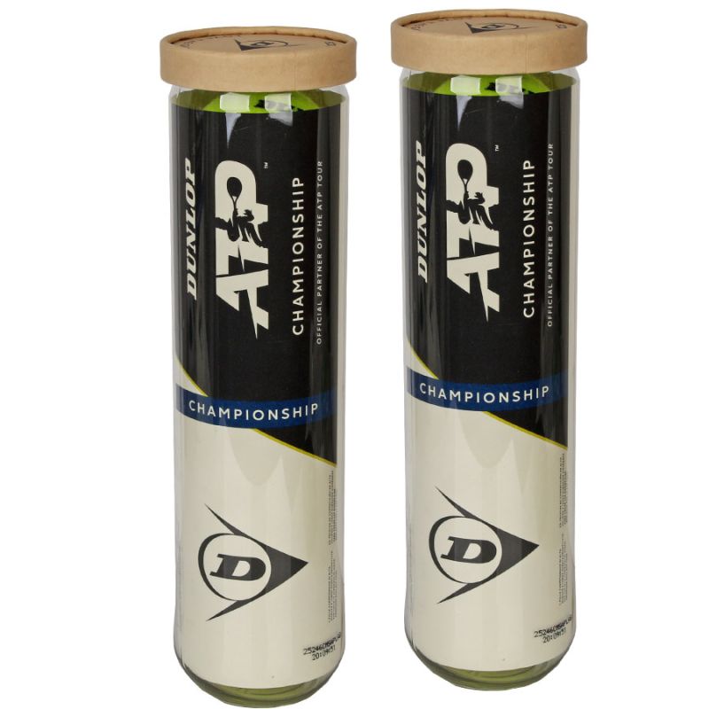 Dunlop ATP Championship Tennis 2x4 pcs tenis ziemny labda ATPCHAMPDUO