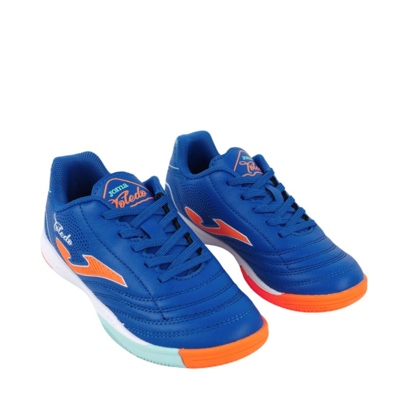 Joma Toledo Indoor 2604 Blue Kids' Soccer kék focicipő TOJW2604IN