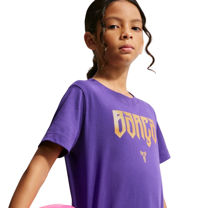 Nike FC Barcelona kids' t-shirt purple lila póló IQ5007504