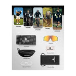 Rockbros sports glasses 14120007008 dark gray