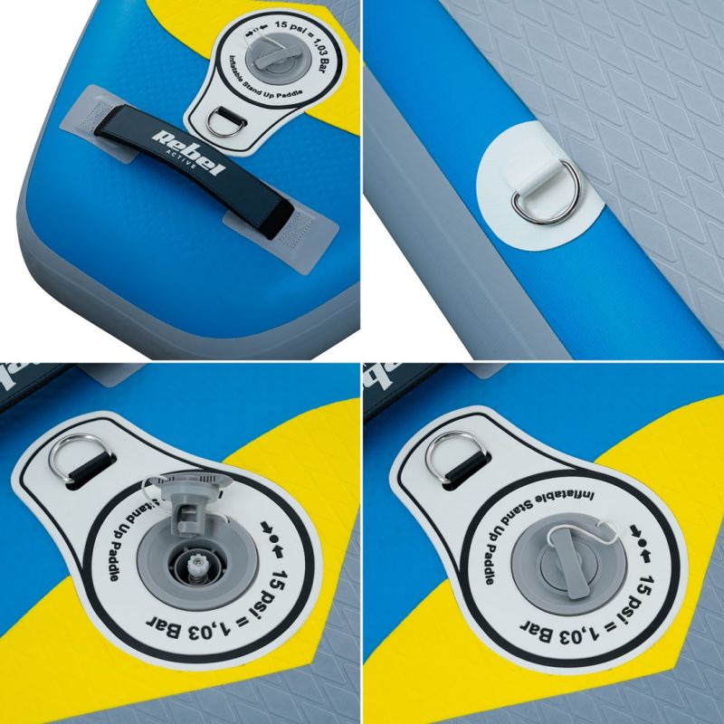 Rebel Board ACTIVE – kék sup RBA-4501-BL