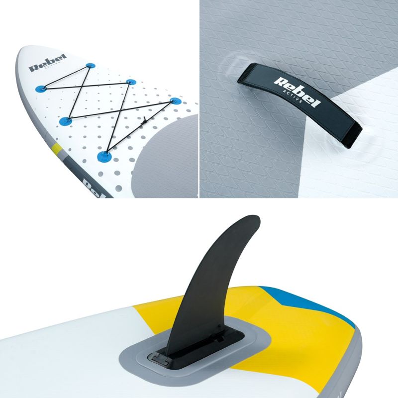 Rebel ACTIVE inflatable SUP board white fehér futócipő RBA-4500-WH