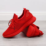 Inny NEWS M EVE266B red textile sports Utcai cipő