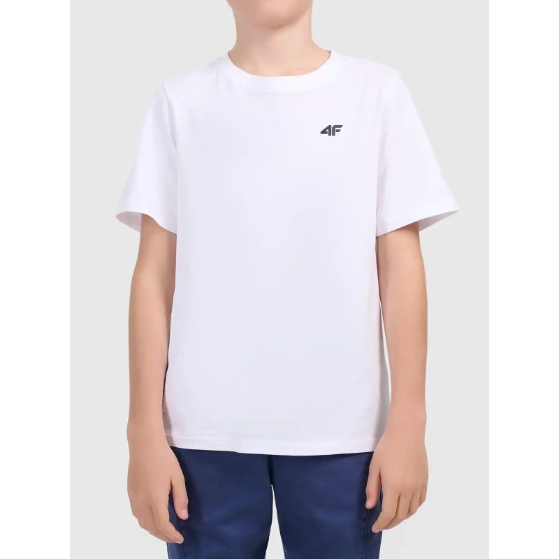 4F Boy's cotton T-shirt gyerek póló 4FJWMM00TTSHM3603-10S