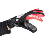 Adidas Copa Club Black and Red Goalkeeper Gloves piros kesztyű KA7805