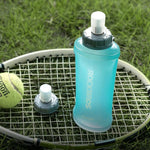 Rockbros 350017002 soft flask running water bottle 500 ml - light blue jasnoniebieski training equipment
