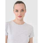 Slim plain women's T-shirt 4F 4FWMM00TTSHF2673-27M 2xl póló