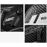 Rockbros C32BK saddle bag 1.5 l with water bottle pocket - black fekete water bottles, training equipment, bags