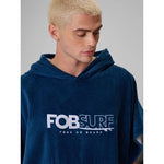 Men's beach poncho with UPF50+ filter 4F