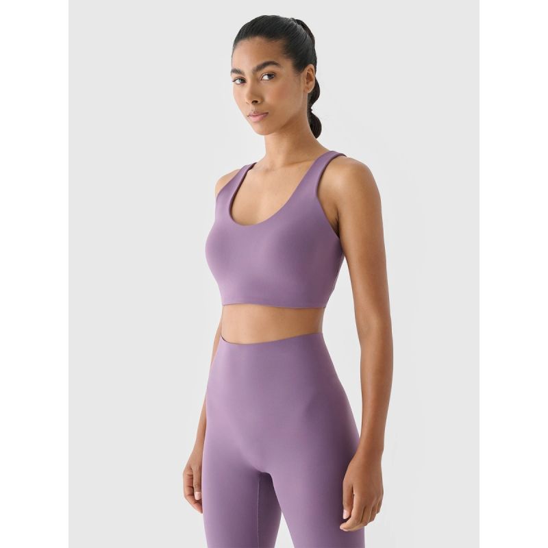 4F Medium Support Training Bra 4FWAW24USBAF161-50S sportmelltartó