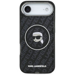 Karl Lagerfeld IML Karl Head Logo MagSafe Case for iPhone 17 Air - fekete telefontok