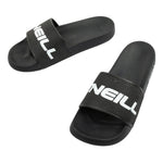 O'Neill men's sports slippers Logo comfortable fashionable black fekete papucs
