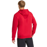 Men's adidas Entrada 26 FZ Hoody red KF5944 piros kapucnis pulóver