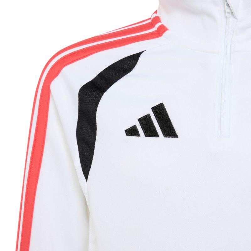 adidas Tiro 26 League Training Top Kids Sweatshirt White, Black, and Red KR0370 104cm pulóver