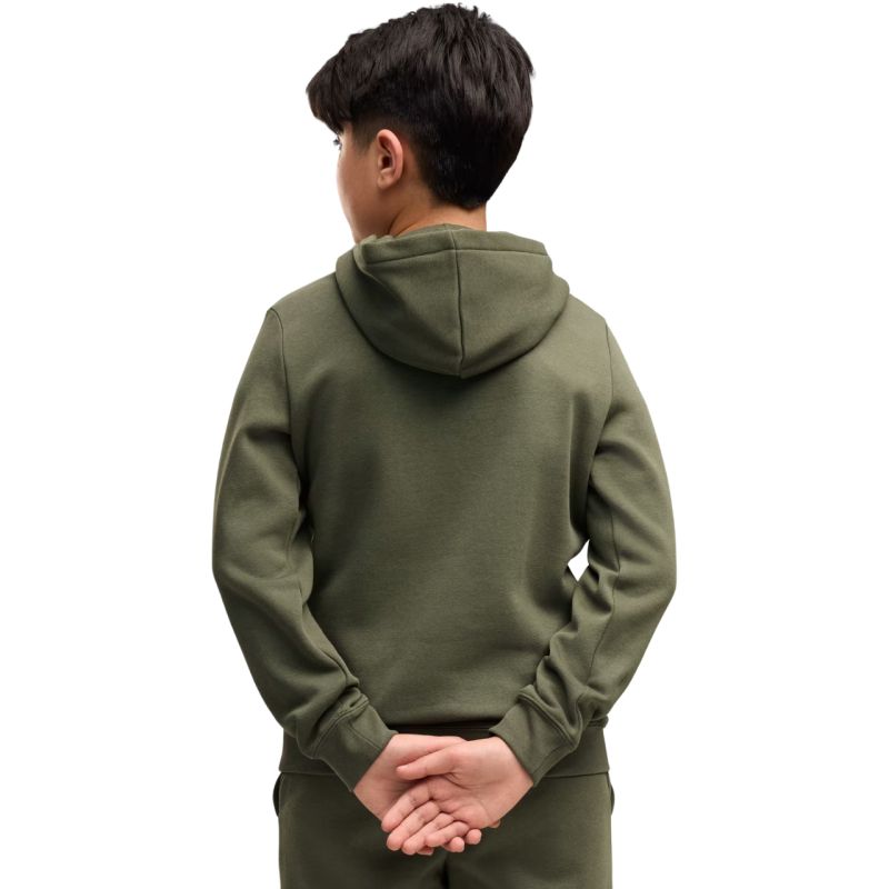 Puma ESS Small No. 1 Logo Centered Hoodie for Kids 692976 khaki gyerek kapucnis pulóver 69297686