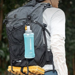 Rockbros 350017002 soft flask running water bottle 500 ml - light blue jasnoniebieski training equipment
