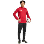 Men's adidas Entrada 26 Training Top red JZ6650 piros pulóver