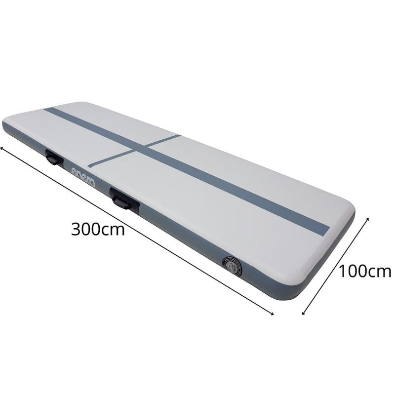 Enero Air Truck Gymnastic Mattress Mat Acrobatic Path Electric Pump Gray szürke for school, mattresses, pumps, training equipment