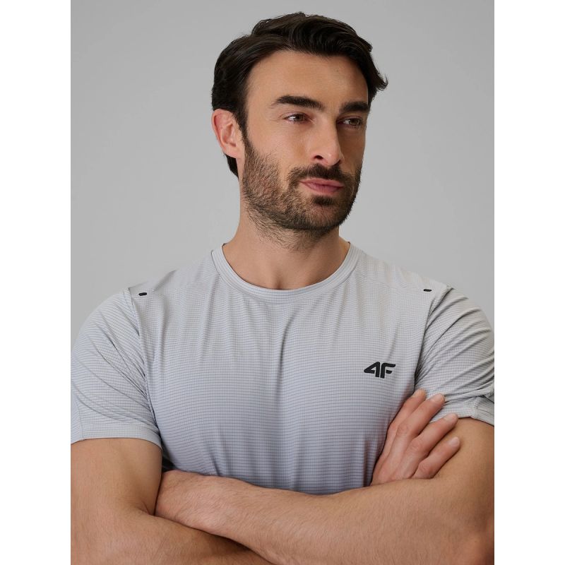 4F Men's quick-drying regular training T-shirt férfi póló 4FRSS26TFTSM2458-25A