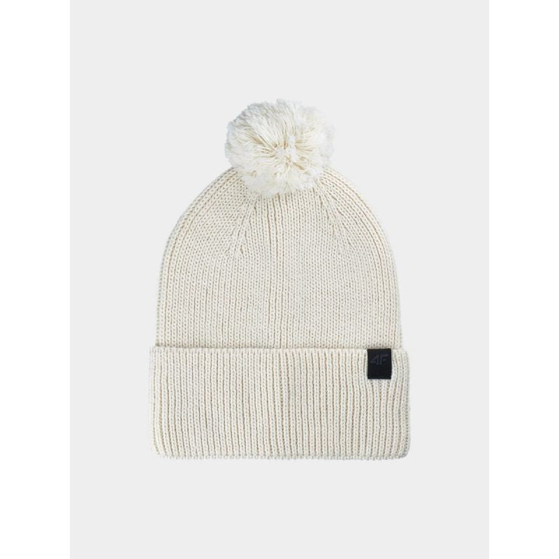 Unisex winter hat with pompom 4F 4FWAW24ACAPU472-11S sapka