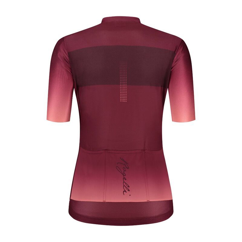 Rogelli DAWN women's t-shirt, burgundy and , korall póló