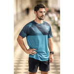 Rogelli RUSH Running T-shirt 2XL kék póló