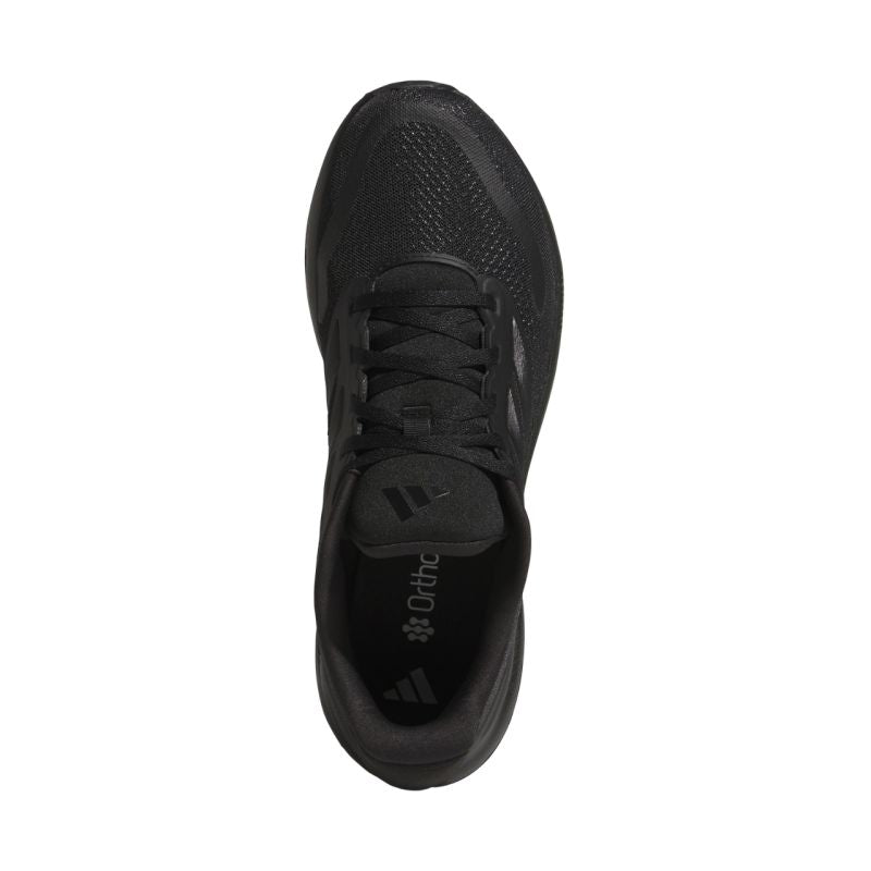 Adidas Men's Runfalcon 5 Wide running shoes, black, fekete férfi futócipő JH5184
