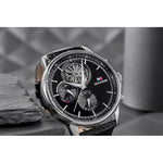 Tommy Hilfiger Steward Men's Watch + BOX fekete férfi pulóver 1710605