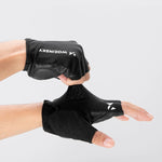 Wozinsky WRR-01L cycling gloves size - black fekete kesztyű -198887