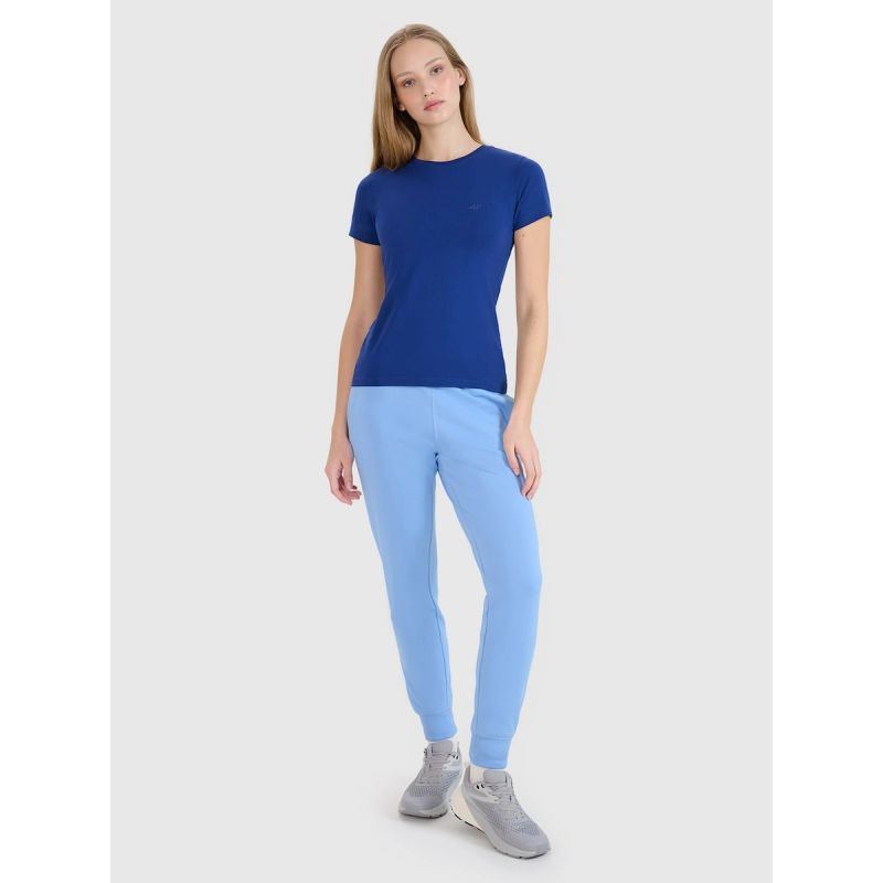 Slim plain women's T-shirt 4F 4FWMM00TTSHF2673-31S 2xl póló