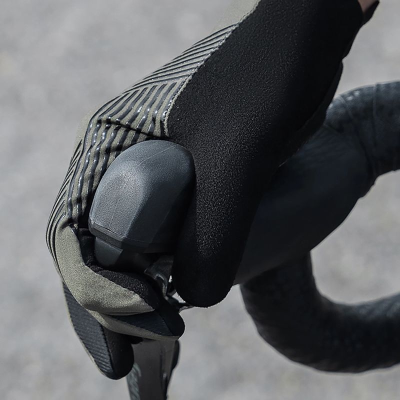 Rockbros cycling gloves spring/summer/autumn, full, size: S - green zielony \ s kesztyű