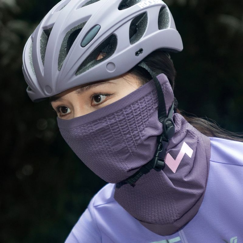 Rockbros LFA23 TVI Women's Knitted Bicycle Neck Warmer - Purple fioletowy kötött sapka 11250008001-211679