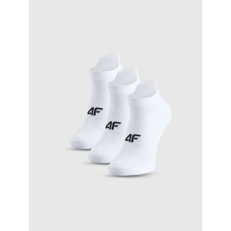 4F Women's Over-the-Ankle Training Socks (3-pack) zokni 4FWMM00UFSOF373-10S