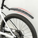 Rockbros FK-810 Folding Telescopic Bicycle Fender Set - Black fekete sets