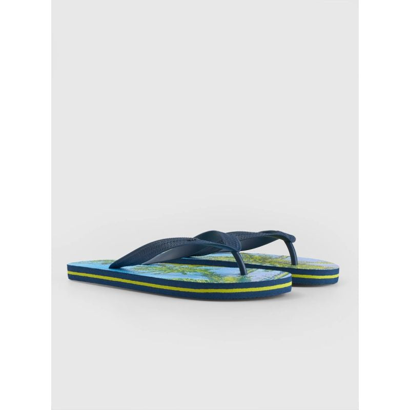 Boys' flip-flops with a lightweight EVA sole 4F 4FJSS23FFLIM083-90S papucs