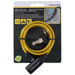 Dunlop bicycle lock 0.6x90 cm sárga kiegészítő 2082585