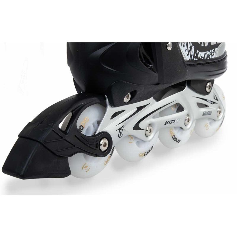 Enero Pro Roller Skates-Roller Skates-Ice Skating 4in1 Led 38-41 Gray szürke skates, roller skates