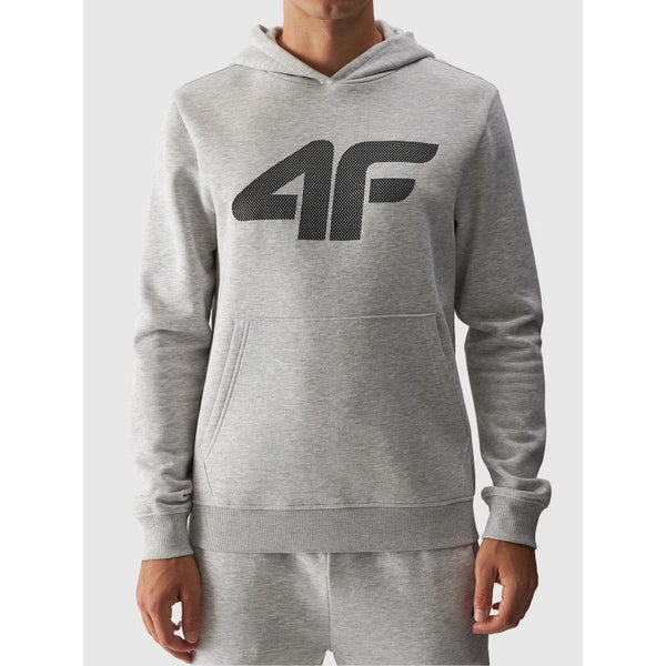 4f Men's sweatshirt with hood, open, 4FWMM00TSWSM1464-27M General