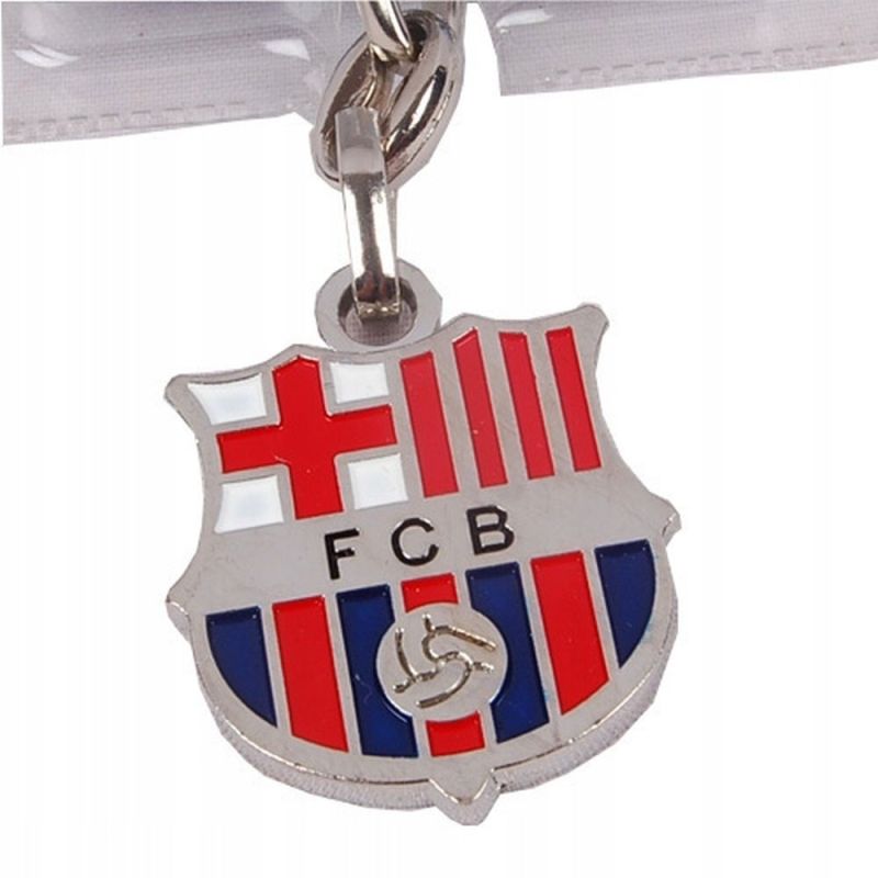 FC Barcelona original coat of arms keychain licensed srebrny póló B6005