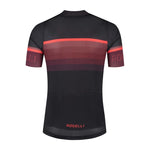 Rogelli HERO II T-shirt Black and 3XL bordó póló