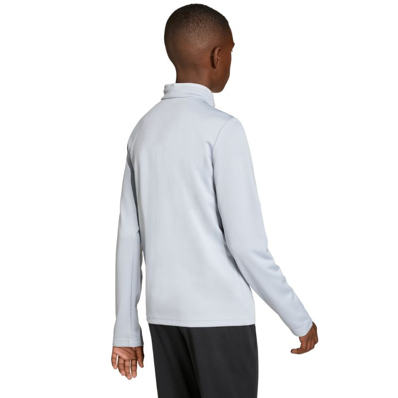 adidas Entrada 26 Training Top light gray kids sweatshirt JZ6637 104cm pulóver