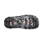 Crocs Echo Marbled Slide Pool Clogs in /Flame - 208467-0X9 fekete papucs
