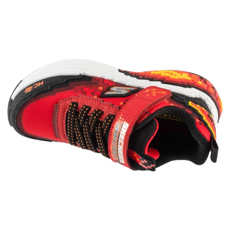Skechers Mega-Craft 4K Red piros utcai cipő 402160L-RDBK