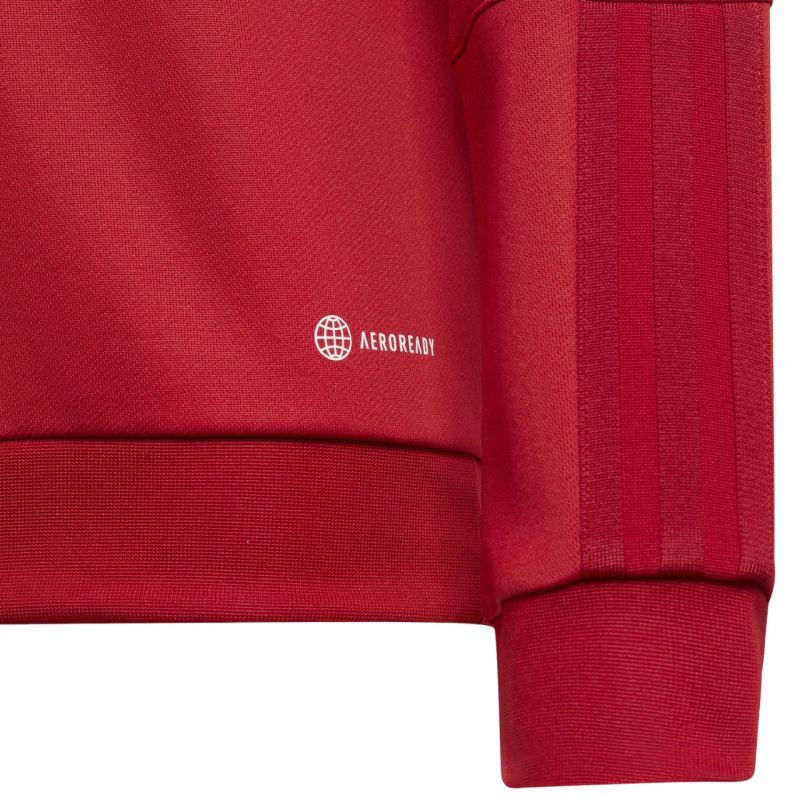 adidas Tiro 23 Competition Hoodie for kids red HI3052 Ruházat