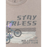 4F Boy's loose T-shirt with print 158/164 ruházat 4FJRSS26TTSHM4279-25S