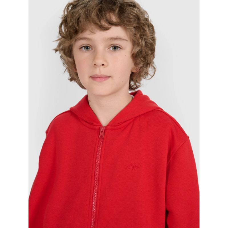 4f Boy's zip-up hoodie sweatshirt 4FJRAW25TSWSM2488-62S Ruházat