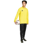 Men's adidas Entrada 26 Track sweatshirt yellow JZ6588 sárga melegítő